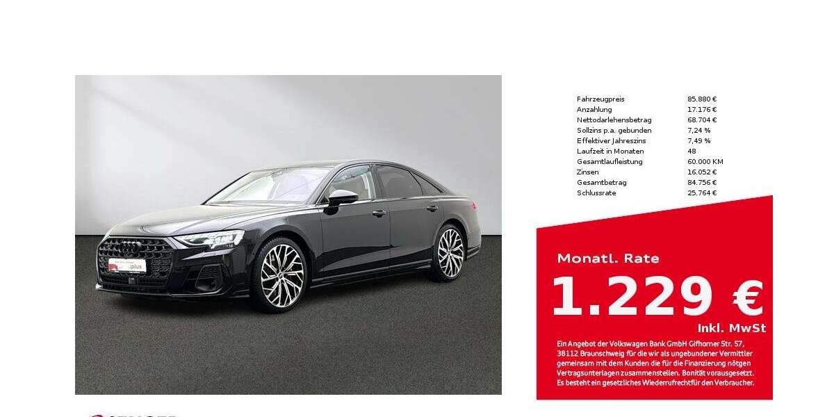 Audi S8 79.195 km 85.880 &euro; Münster 48153