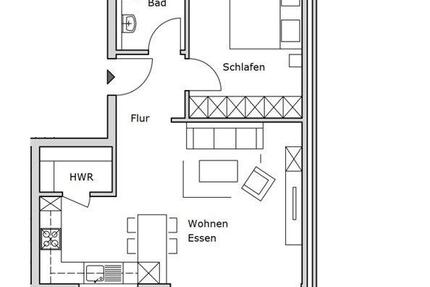 Wohnung Steinfurt - 2 Zimmer, 66 m&sup2;, 792&euro; | Angebot:26618899