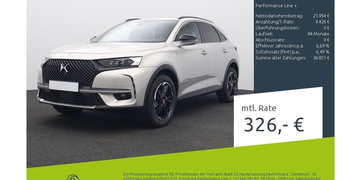 DS Automobiles DS7 (Crossback) 19.218 km 31.420 &euro; Dülmen 48249