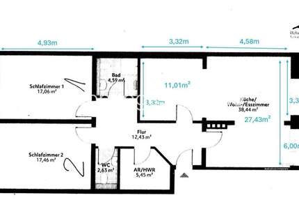Wohnung Münster - 3 Zimmer, 99 m&sup2;, 990&euro; | Angebot:26828181