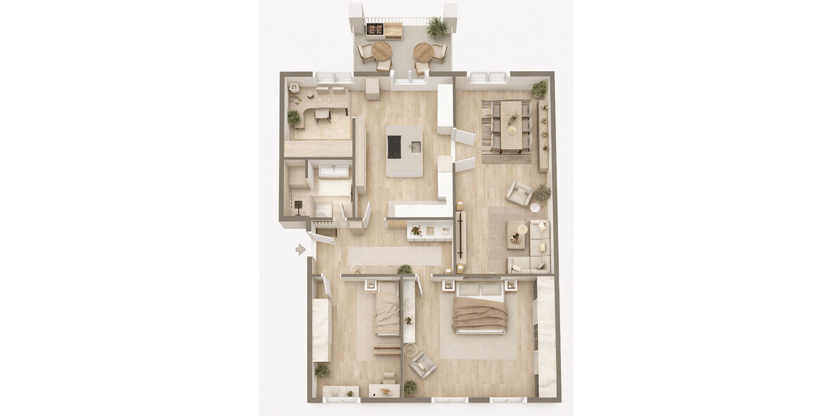 Erstklassiges Wohnen mit Raumhöhe, Stil und zeitloser Eleganz im Herzen des Erphoviertels! - Etagenwohnung Münster Mitte-Nordost | Angebot:26346682