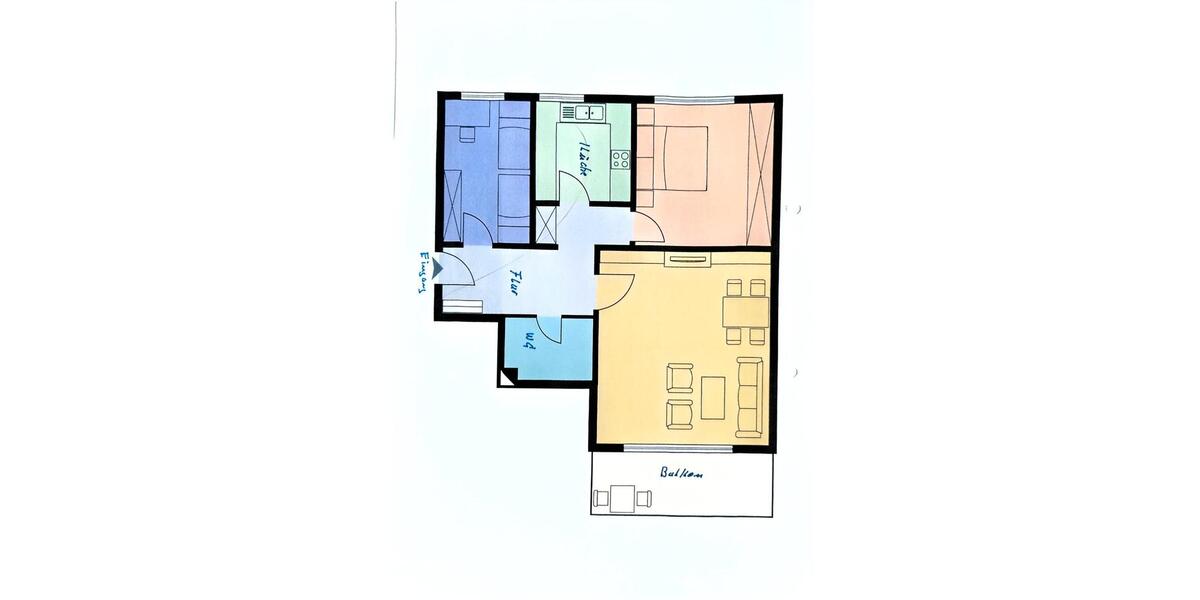 Etagenwohnung Münster Mitte-Nordost - 3 Zimmer, 72 m&sup2;, 380.000&euro; | Angebot:27101444