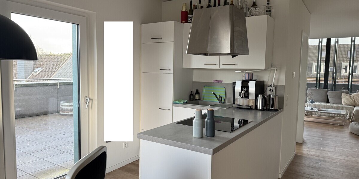 Urbaner Wohntraum: Stilvolle Maisonette-Wohnung mit großzügiger Dachterrasse in Münster! - Maisonettenwohnung Münster Innenstadtring | Angebot:26088593