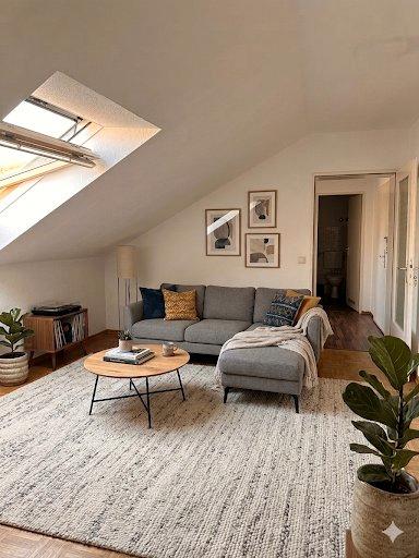 Dachgeschoßwohnung Münster Erphoviertel - 2 Zimmer, 42 m&sup2;, 172.000&euro; | Angebot:26765840