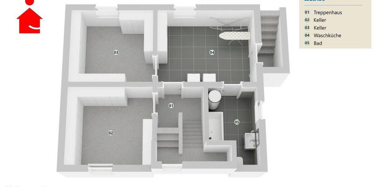 Doppelhaushälfte Steinfurt Borghorst - 6 Zimmer, 103 m&sup2;, 199.000&euro; | Angebot:26053702
