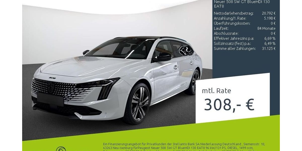 Peugeot 508 34.269 km 25.990 &euro; Dülmen 48249