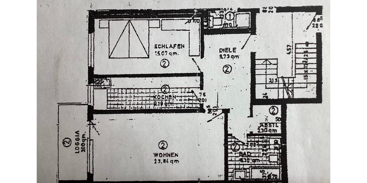 Hochparterre Sassenberg - 2 Zimmer, 72 m&sup2;, 650&euro; | Angebot:26612550