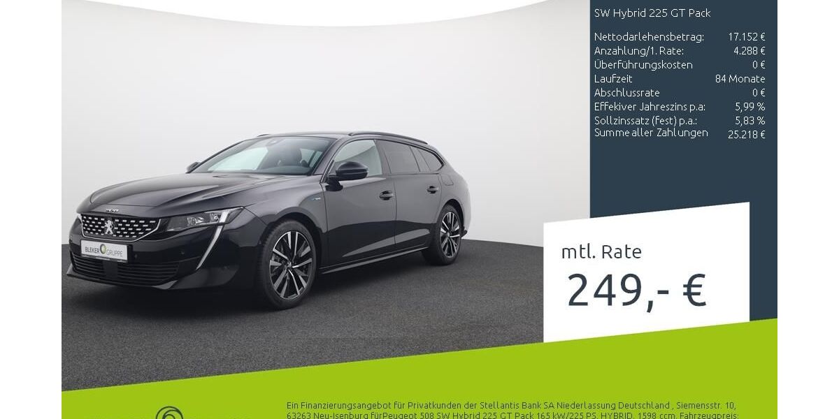 Peugeot 508 50.649 km 21.499 &euro; Münster - Amelsbüren 48163