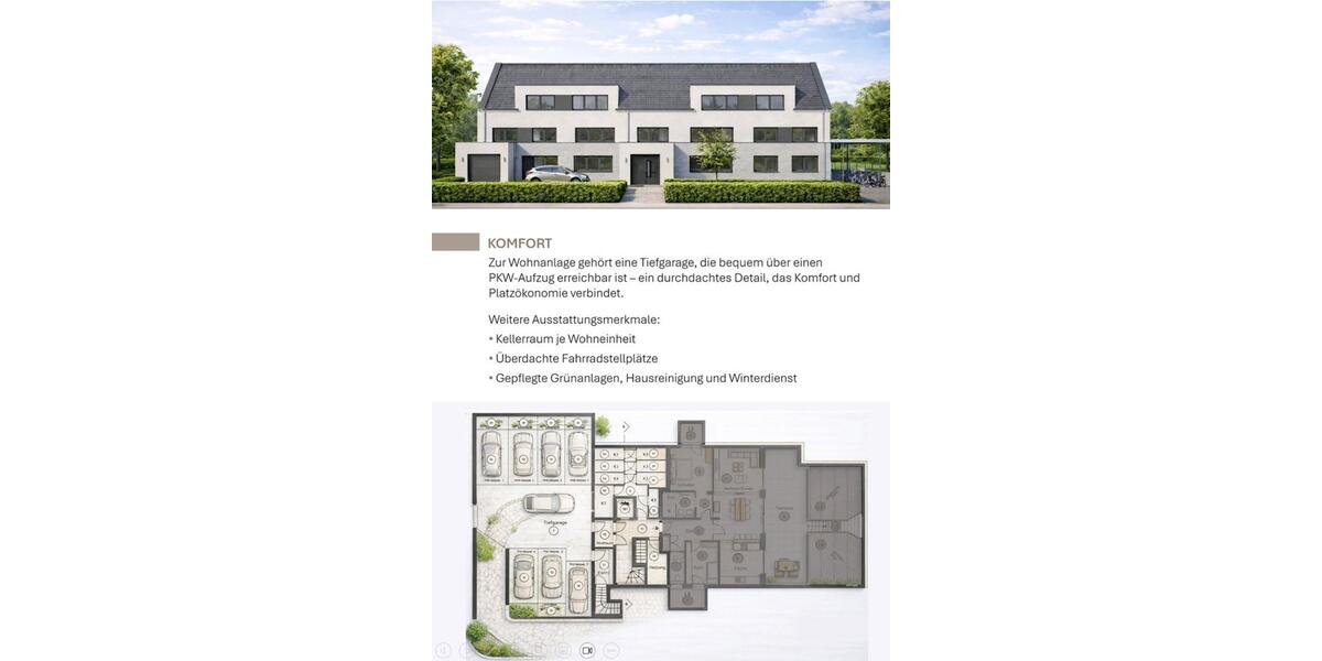 Erdgeschoßwohnung Münster Mitte-Süd - 3 Zimmer, 82 m&sup2;, 2.295&euro; | Angebot:24872640