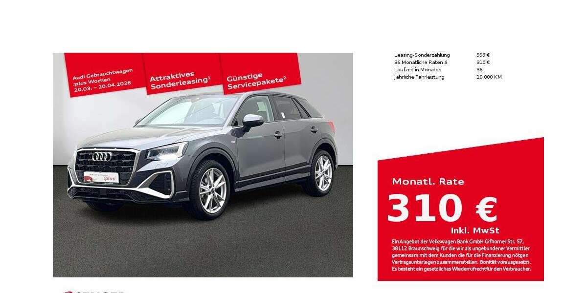 Audi Q2 7.824 km 33.490 &euro; Münster 48153