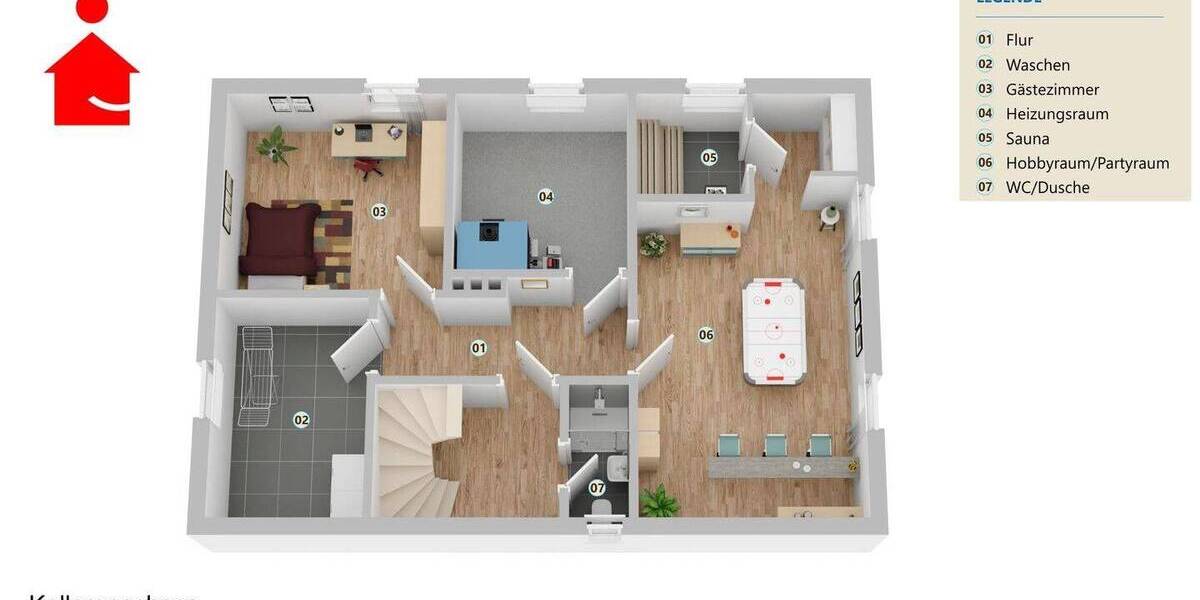 Einfamilienhaus Emsdetten - 5 Zimmer, 151 m&sup2;, 419.000&euro; | Angebot:26140437