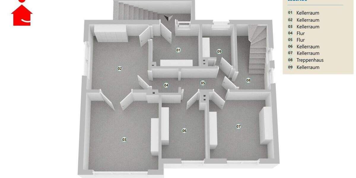 Mehrfamilienhaus, Wohnhaus Ladbergen - 8 Zimmer, 148 m&sup2;, 298.000&euro; | Angebot:25798105