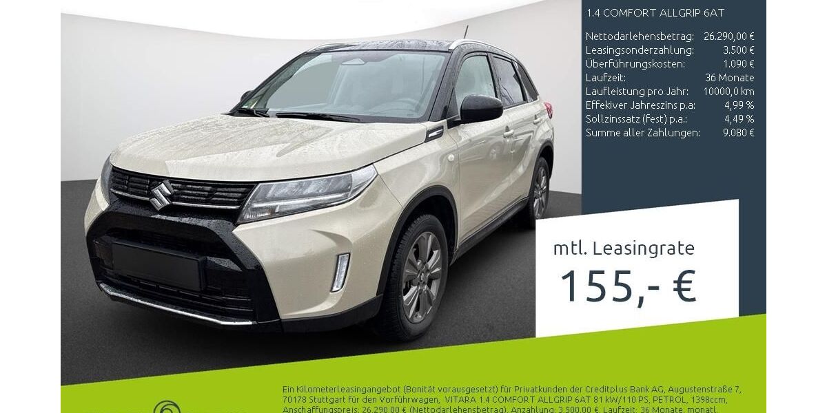 Suzuki Vitara 9.000 km 26.290 &euro; Münster - Amelsbüren 48163