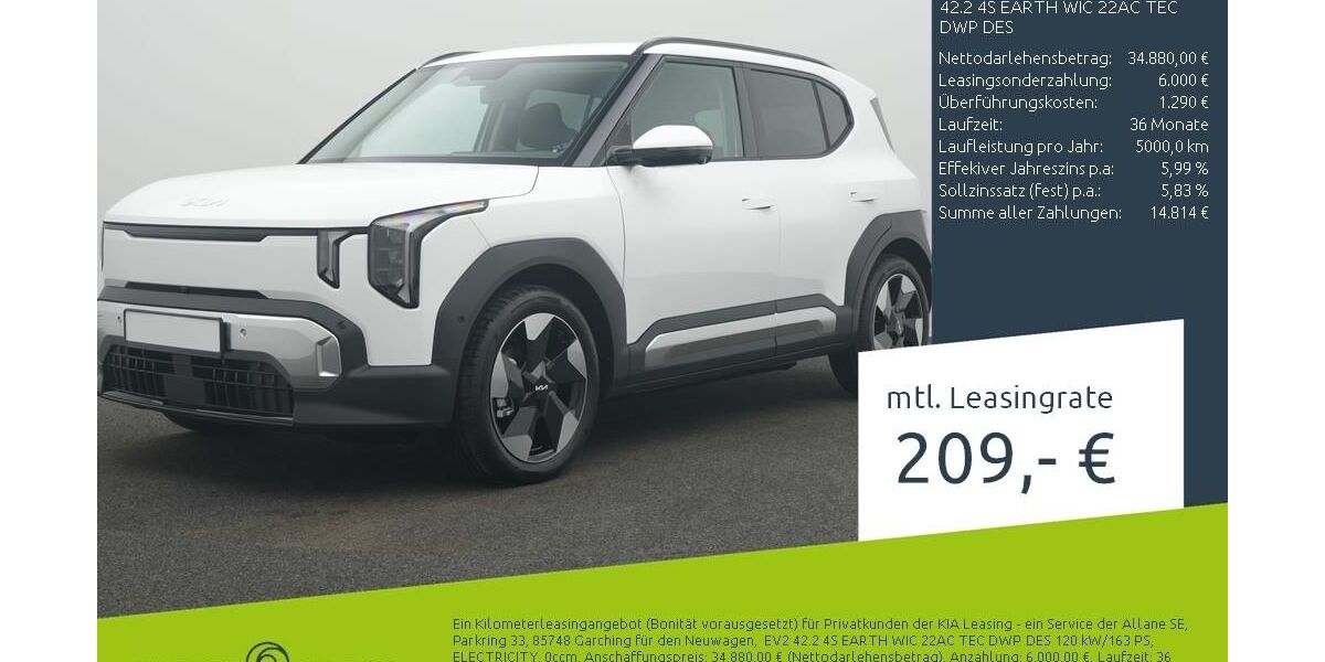 Kia EV2 1.900 km 33.980 &euro; Münster - Amelsbüren 48163