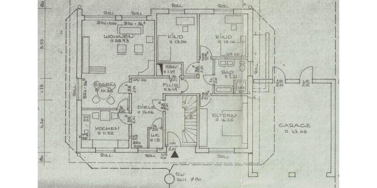 Erdgeschoßwohnung Saerbeck - 4 Zimmer, 118 m&sup2;, 1.350&euro; | Angebot:25843788