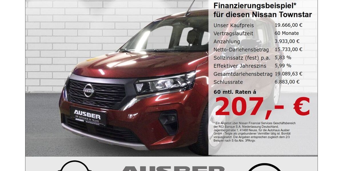 Nissan Townstar 45.108 km 19.666 &euro; Telgte 48291