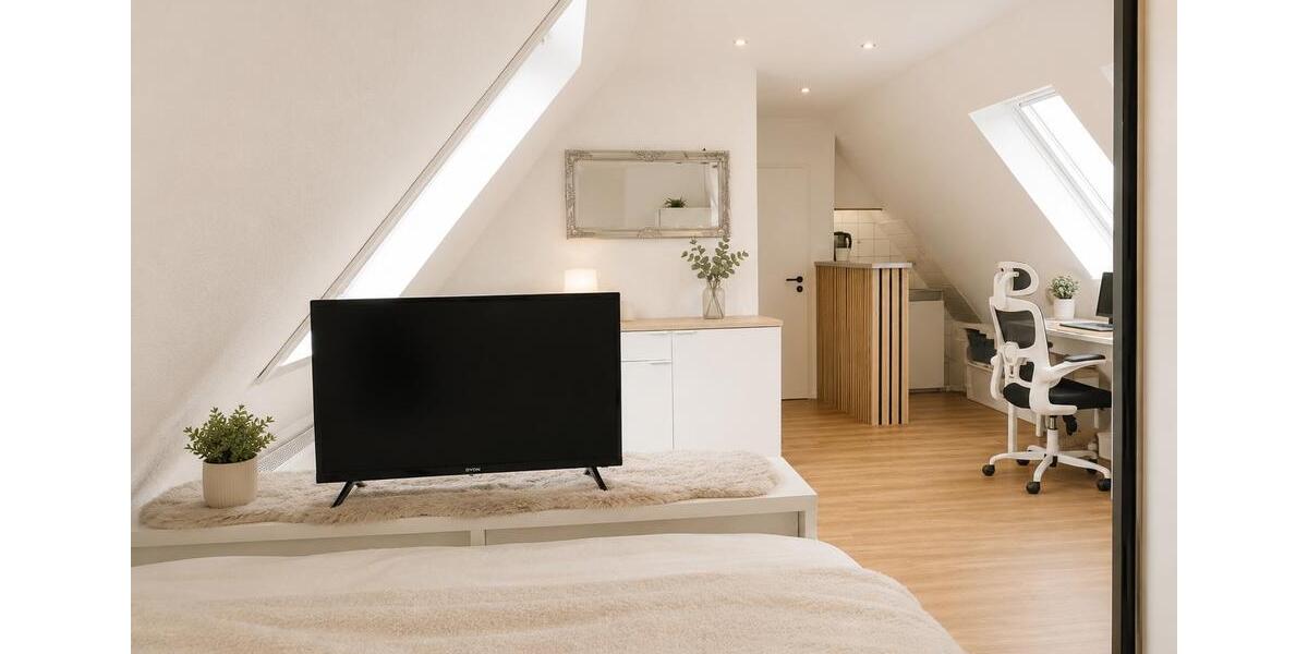 Dachgeschoßwohnung Münster Münster-Südost - 1 Zimmer, 34 m&sup2;, 600&euro; | Angebot:26646068