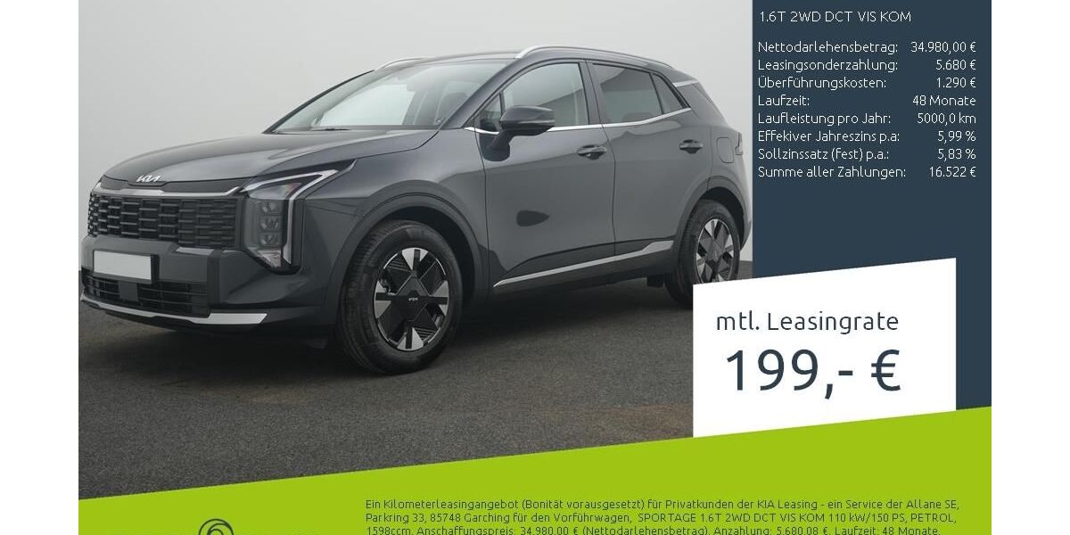 Kia Sportage 1.500 km 34.480 &euro; Münster - Amelsbüren 48163