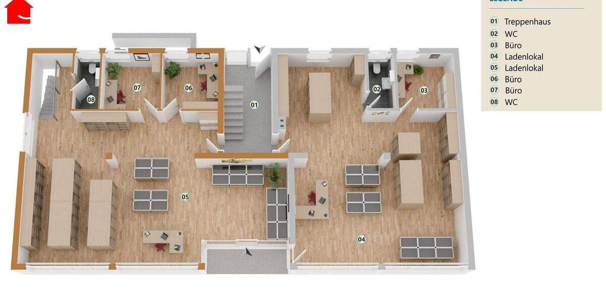 Mehrfamilienhaus, Wohnhaus Saerbeck - 1 Zimmer, 428 m&sup2;, 687.000&euro; | Angebot:25732490