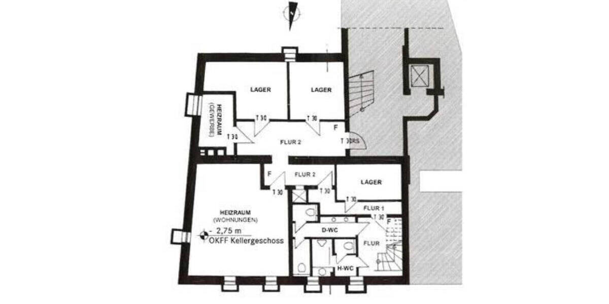 Gewerbeobjekt Münster / Altstadt Centrum - 2 Zimmer, 127 m&sup2;, 3.700&euro; | Angebot:25664364