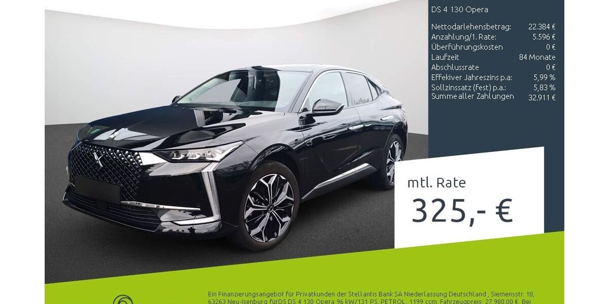 DS Automobiles DS4 20.255 km 27.980 &euro; Dülmen 48249