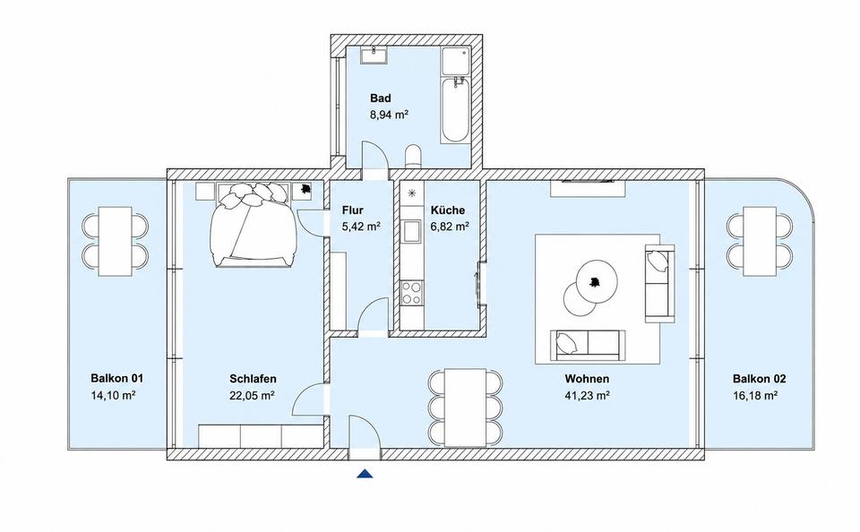 Einfamilienhaus Münster Gievenbeck - 2 Zimmer, 100 m&sup2;, 1.450&euro; | Angebot:26491207