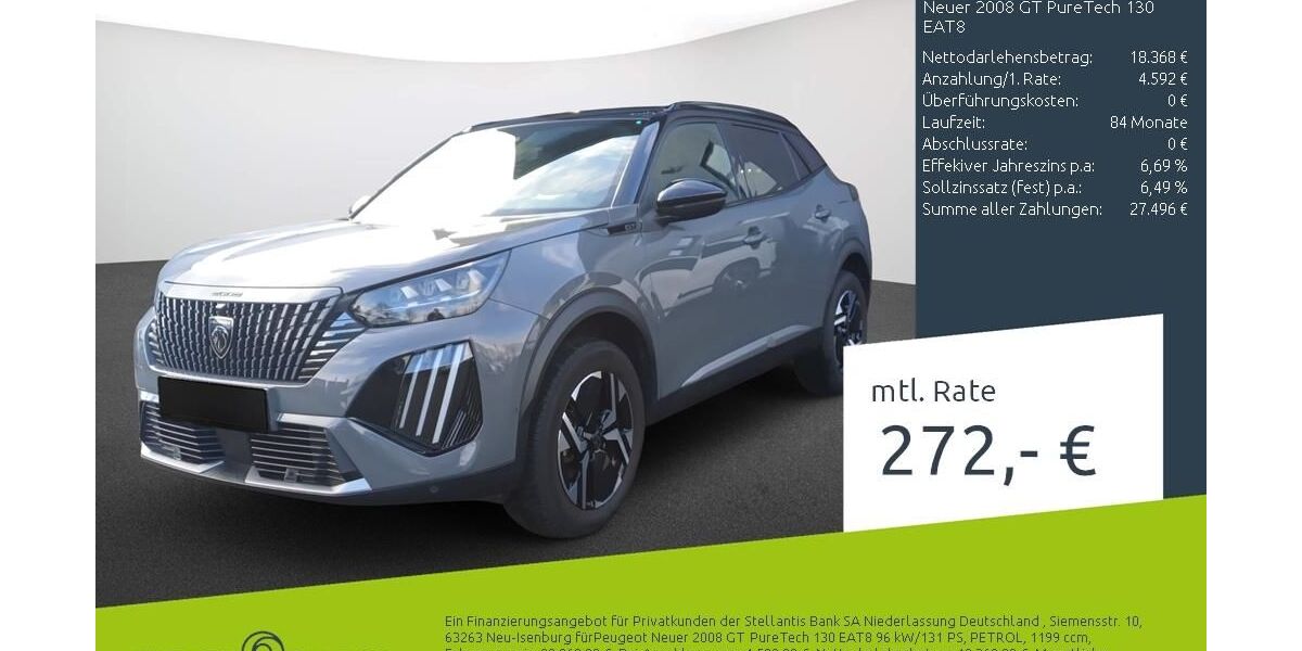 Peugeot 2008 26.403 km 22.960 &euro; Dülmen 48249