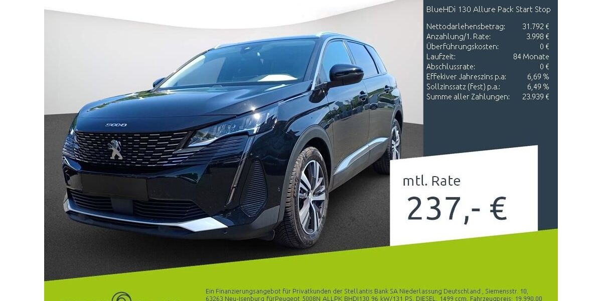 Peugeot 5008 74.694 km 19.990 &euro; Dülmen 48249
