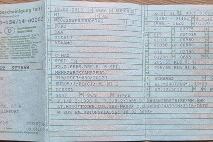 Ford C-Max 242.000 km 4.100 &euro; Steinfurt 48565