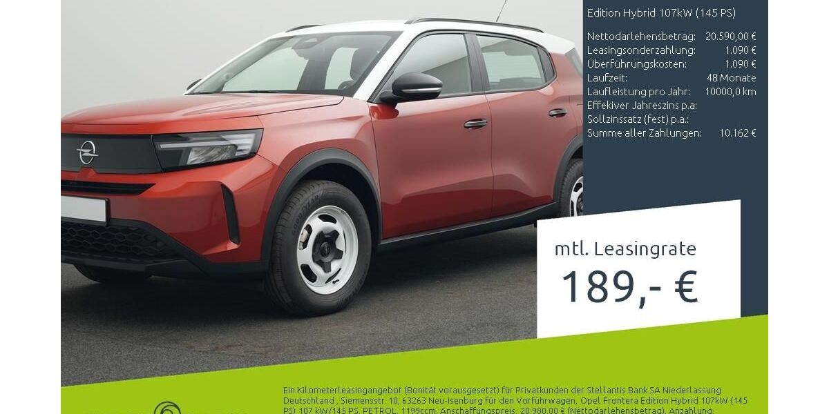 Opel Frontera 9.116 km 24.990 &euro; Dülmen 48249