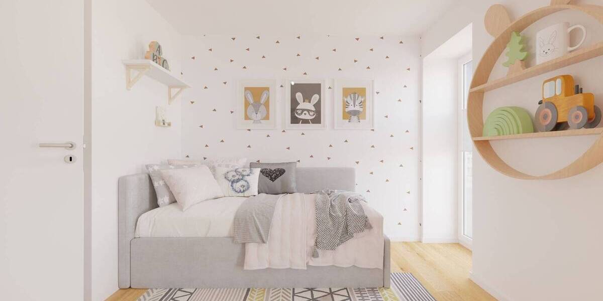 Etagenwohnung Münster Angelmodde - 3 Zimmer, 80 m&sup2;, 460.000&euro; | Angebot:25776742