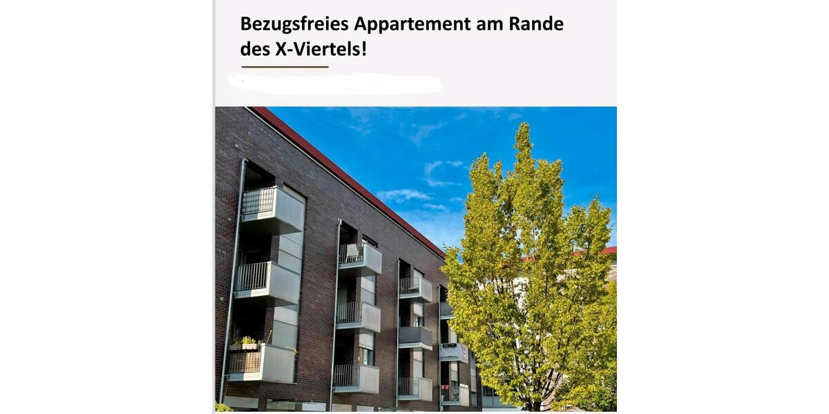 Etagenwohnung Münster Münster-Nord - 1 Zimmer, 37 m&sup2;, 990&euro; | Angebot:25855886