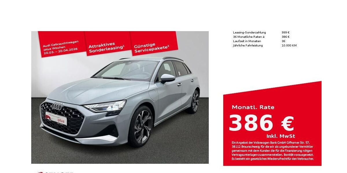 Audi A3 9.622 km 39.880 &euro; Münster 48153