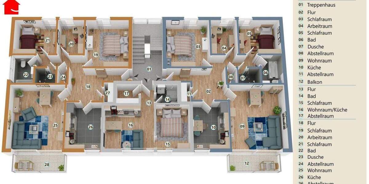 Mehrfamilienhaus, Wohnhaus Saerbeck - 1 Zimmer, 428 m&sup2;, 687.000&euro; | Angebot:25732490