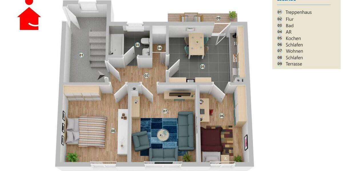 Mehrfamilienhaus, Wohnhaus Steinfurt Burgsteinfurt - 9 Zimmer, 255.000&euro; | Angebot:26080381