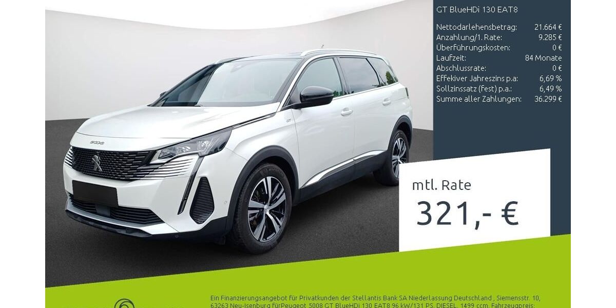 Peugeot 5008 56.015 km 30.949 &euro; Dülmen 48249