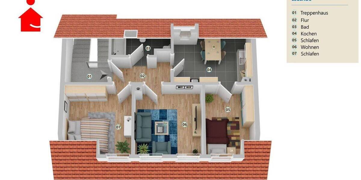 Mehrfamilienhaus, Wohnhaus Steinfurt Burgsteinfurt - 9 Zimmer, 255.000&euro; | Angebot:26080381