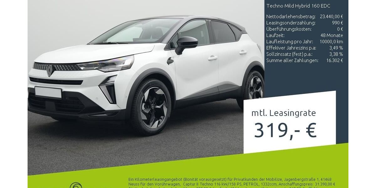Renault Captur 5.294 km 22.720 &euro; Münster - Amelsbüren 48163