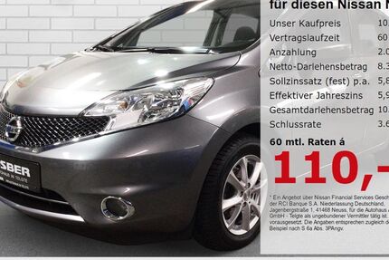 Nissan Note 58.800 km 9.999 &euro; Telgte 48291