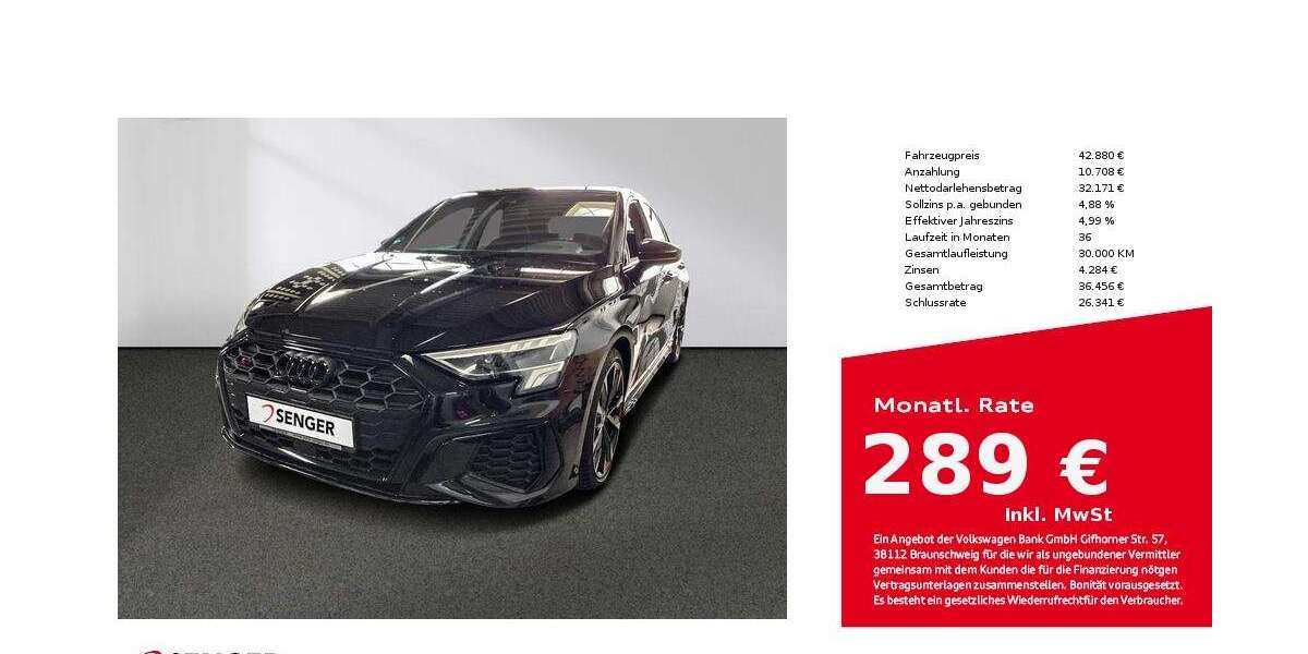 Audi S3 32.254 km 42.880 &euro; Münster 48153