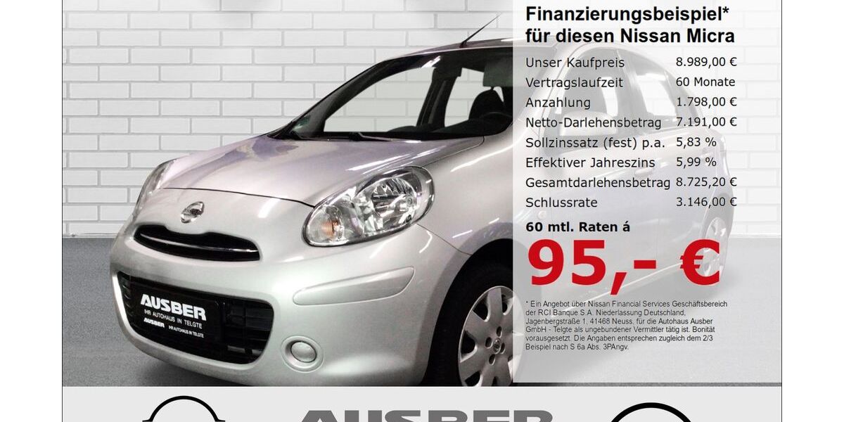 Nissan Micra 79.989 km 8.989 &euro; Telgte 48291
