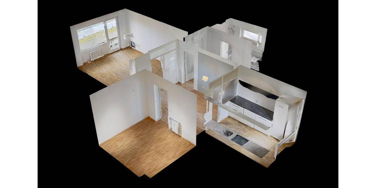 Etagenwohnung Münster Münster-Nord - 1 Zimmer, 33 m&sup2;, 349&euro; | Angebot:26591780