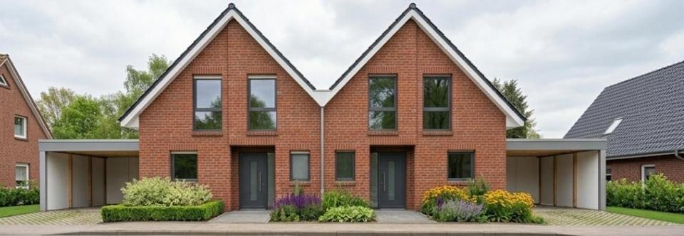 Doppelhaushälfte Altenberge - 5 Zimmer, 127 m&sup2;, 1.500&euro; | Angebot:26579079