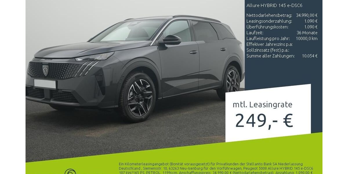 Peugeot 5008 1.500 km 34.990 &euro; Dülmen 48249