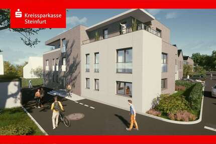 Wohnung Steinfurt - 3 Zimmer, 88 m&sup2;, 1.260&euro; | Angebot:27101937