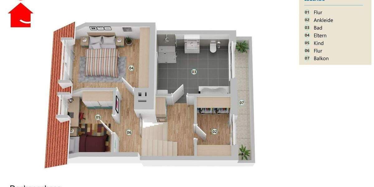 Reihenmittelhaus Greven Reckenfeld - 4 Zimmer, 143 m&sup2;, 315.000&euro; | Angebot:25771417