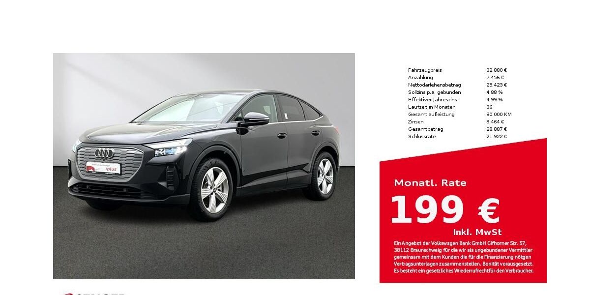 Audi Q4 e-tron 50.515 km 32.880 &euro; Münster 48153