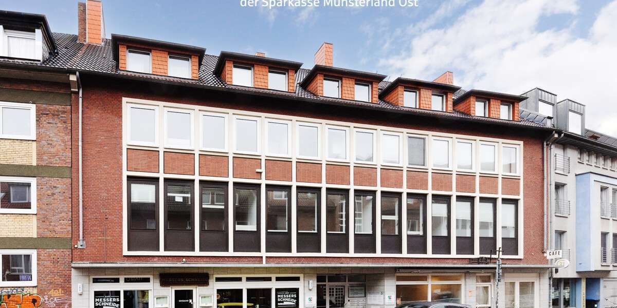Etagenwohnung Münster - 3 Zimmer, 74 m&sup2;, 430.000&euro; | Angebot:25297712
