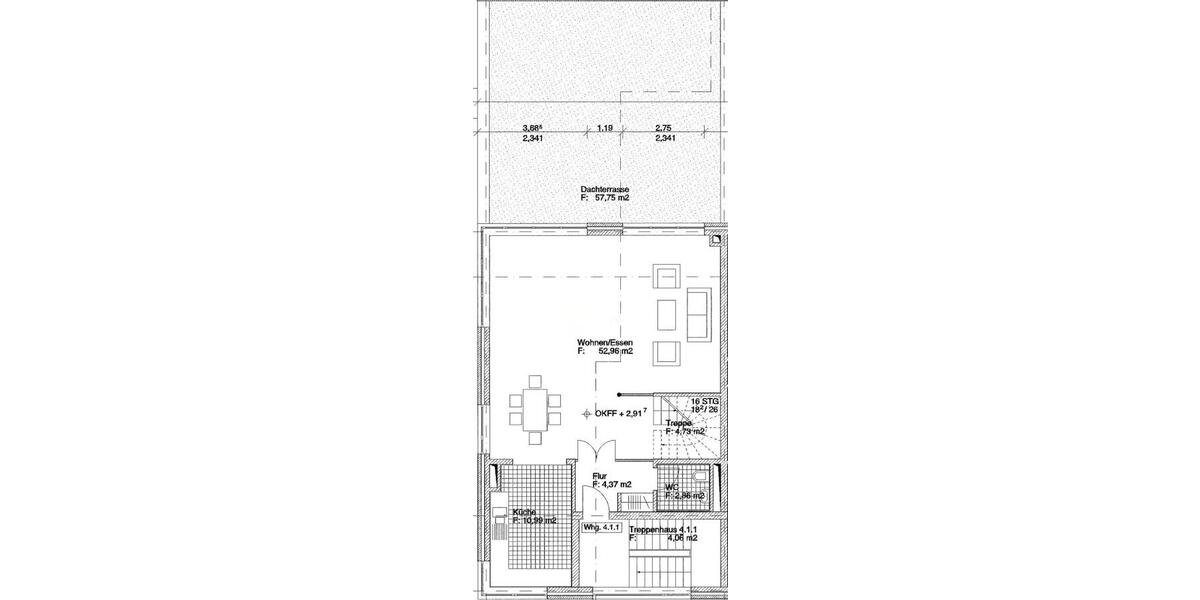 Maisonettenwohnung Münster Mitte-Süd - 4 Zimmer, 173 m&sup2;, 2.500&euro; | Angebot:26630922