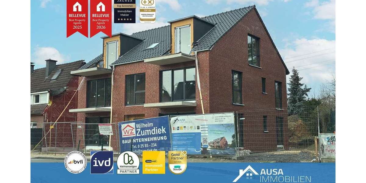 Etagenwohnung Münster Berg Fidel - 2 Zimmer, 50 m&sup2;, 325.000&euro; | Angebot:25939598